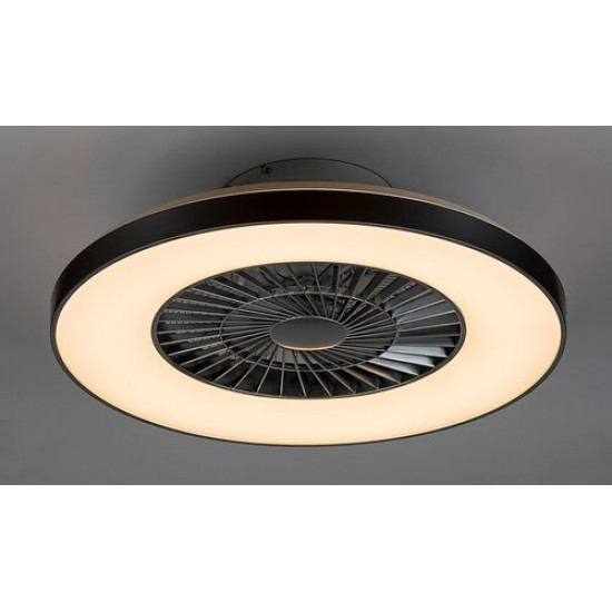 Rábalux Dalfon ezüst-fehér LED mennyezeti csillár ventilátor (RAB-6858) LED 1 izzós IP20