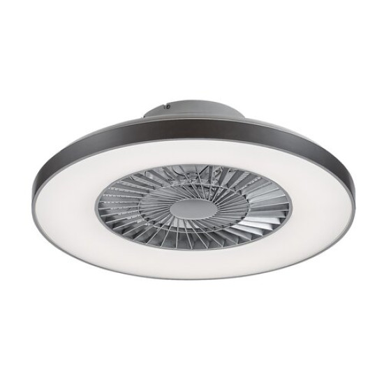 Rábalux Dalfon ezüst-fehér LED mennyezeti csillár ventilátor (RAB-6858) LED 1 izzós IP20