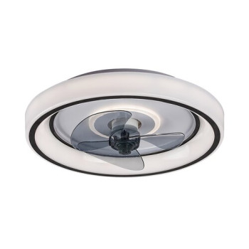 Rábalux Horacio fekete-fehér LED mennyezeti csillár ventilátor (RAB-71009) LED 1 izzós IP20