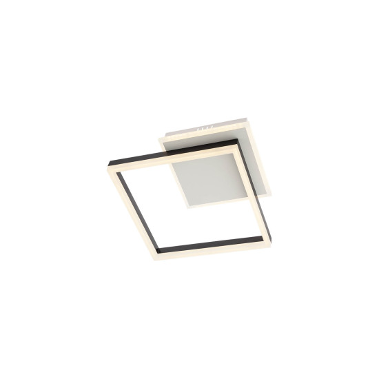 Redo Smarter Prisma fehér-fekete LED fali lámpa (RED-01-2636) LED 1 izzós IP20