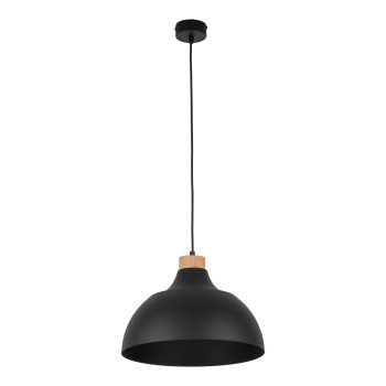 TK Lighting Cap fekete függesztett lámpa (TK-2071) E27 1 izzós IP20