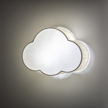 TK Lighting Cloud bézs-fehér fali/mennyezeti lámpa (TK-10006) E27 2 izzós IP20