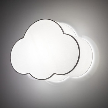 TK Lighting Cloud fehér fali/mennyezeti lámpa (TK-4228) E27 2 izzós IP20