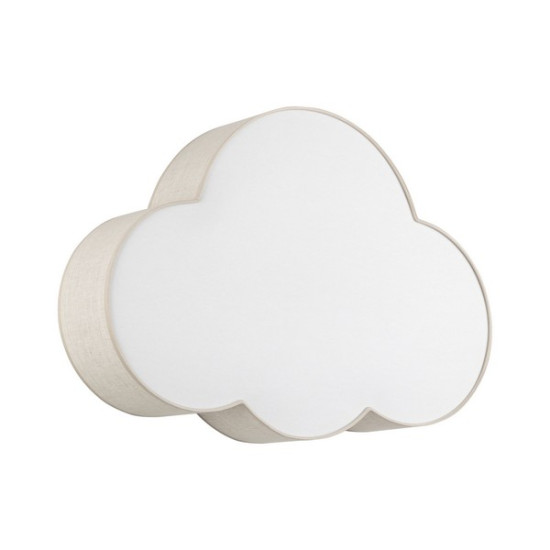 TK Lighting Cloud bézs-fehér fali/mennyezeti lámpa (TK-4336) E27 4 izzós IP20