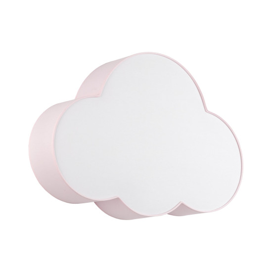 TK Lighting Cloud rózsaszín-fehér fali/mennyezeti lámpa (TK-6072) E27 4 izzós IP20