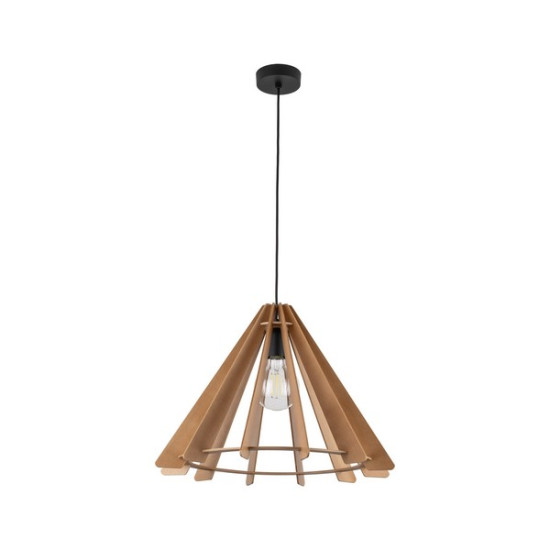 TK Lighting Eris Wood bézs függesztett lámpa (TK-6586) E27 1 izzós IP20