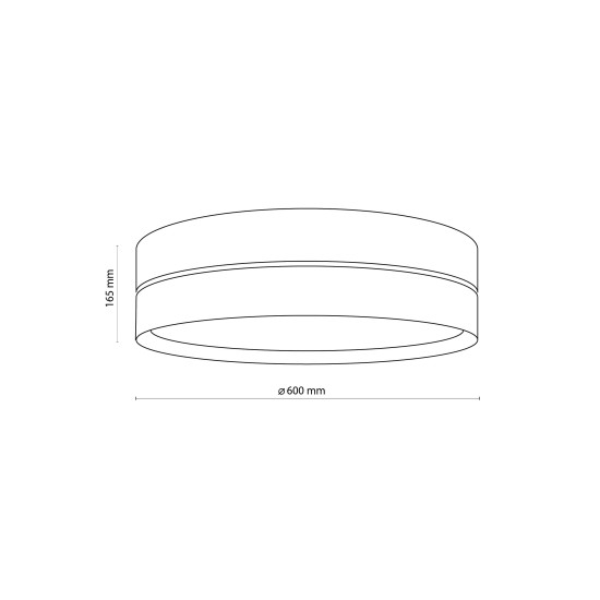 TK Lighting Hilton fekete-arany mennyezeti lámpa (TK-4345) E27 4 izzós IP20