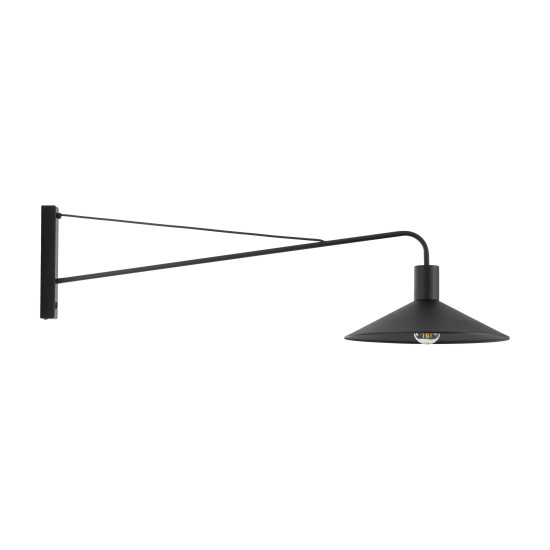 TK Lighting Jump fekete falikar (TK-6638) E27 1 izzós IP20