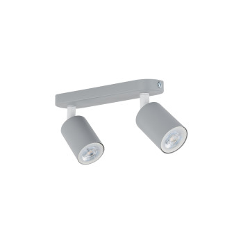 TK Lighting Livia szürke mennyezeti lámpa (TK-10241) GU10 2 izzós IP20