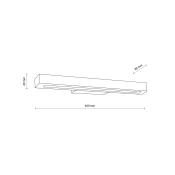 TK Lighting Teo bézs fali lámpa (TK-5920) LED 1 izzós IP20