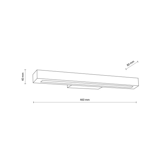 TK Lighting Teo bézs fali lámpa (TK-5920) LED 1 izzós IP20