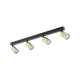 TK Lighting Top arany-fekete mennyezeti spotlámpa (TK-5969) GU10 4 izzós IP20