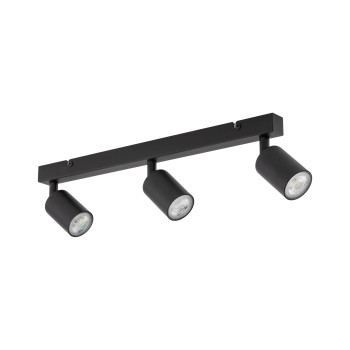 TK Lighting Top fekete mennyezeti spotlámpa (TK-6176) GU10 3 izzós IP20