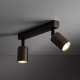 TK Lighting Top barna mennyezeti spotlámpa (TK-6180) GU10 2 izzós IP20