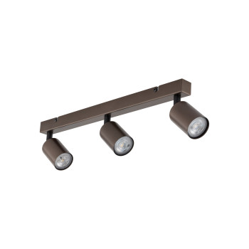 TK Lighting Top barna mennyezeti spotlámpa (TK-6181) GU10 3 izzós IP20