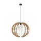 TK Lighting Venus Wood bézs függesztett lámpa (TK-6888) E27 1 izzós IP20