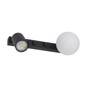 TK Lighting Vox fekete falikar (TK-10148) GU10+G9 2 izzós IP20