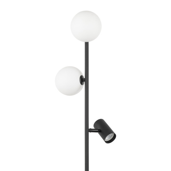 TK Lighting Vox fekete állólámpa (TK-16063) GU10+G9 3 izzós IP20