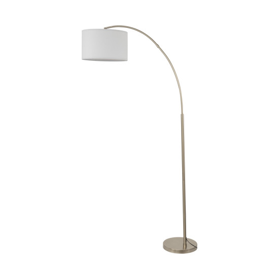 TK Lighting Zenith fehér-matt króm állólámpa (TK-16022) E27 1 izzós IP20