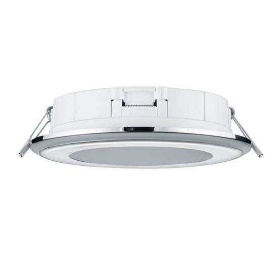 Trio Aura króm-fehér LED beépíthető lámpa (TRI-652410106) LED 1 izzós IP20