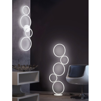 Trio Rondo fehér LED mennyezeti/fali lámpa (TRI-622610431) LED 1 izzós IP20