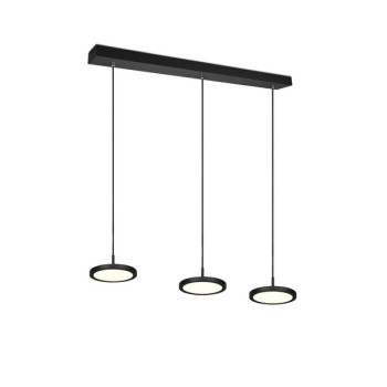 Trio Tray fekete LED függesztett lámpa (TRI-340910332) LED 1 izzós IP20