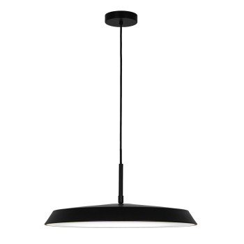 Viokef Flat fekete LED függesztett lámpa (VIO-4296801) LED 1 izzós IP20