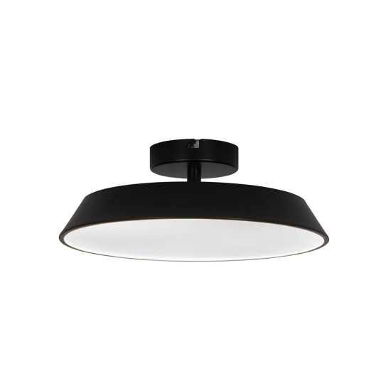 Viokef Flat fekete LED mennyezeti lámpa (VIO-4296901) LED 1 izzós IP20