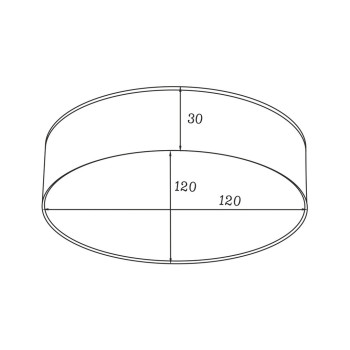 Zuma Solari arany-fehér LED mennyezeti lámpa (ZU-WM-TD8880-M4KG) LED 1 izzós IP20