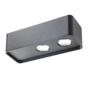 Redo Yuki fekete LED fali lámpa (RED-01-3696) LED 1 izzós IP20 Redo Yuki fekete LED fali lámpa (RED-01-3696) LED 1 izzós IP20