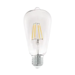 Eglo E27 LED izzó 7W 2700 Kelvin-60W-ot kiváltó átlátszó filament LED izzó (EG-110012) E27 Eglo E27 LED izzó 7W 2700 Kelvin-60W-ot kiváltó átlátszó filament LED izzó (EG-110012) E27